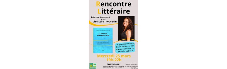 Rencontre Littéraire avec Christelle Thouvenin