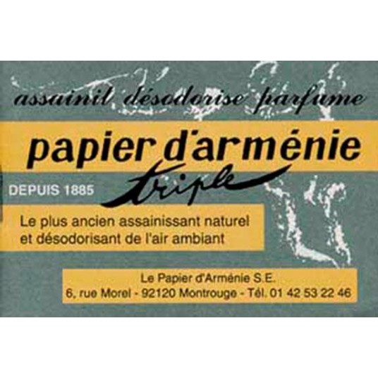 PAPIER D'ARMENIE - CARNET TRADITION