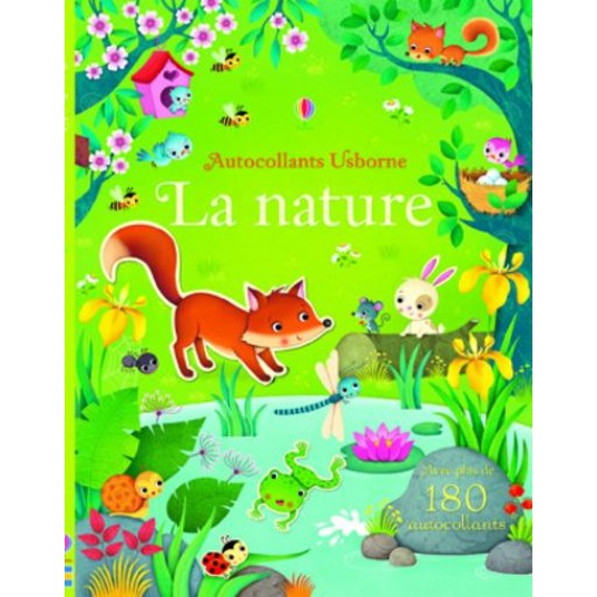 LA NATURE - AUTOCOLLANTS USBORNE