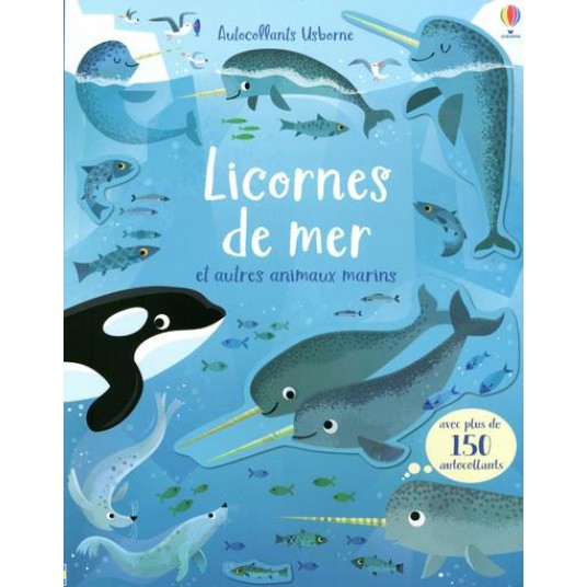 LICORNES DE MER ET AUTRES ANIMAUX MARINS - PREMIERS AUTOCOLLANTS