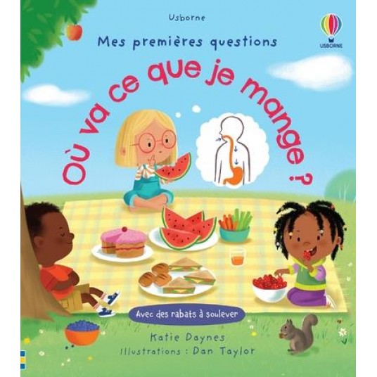 OU VA CE QUE JE MANGE ? - MES PREMIERES QUESTIONS