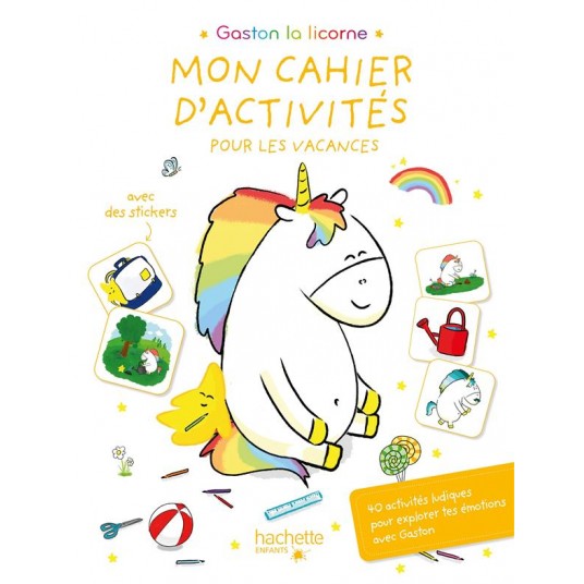 GASTON - MON CAHIER D'ACTIVITES POUR LES VACANCES