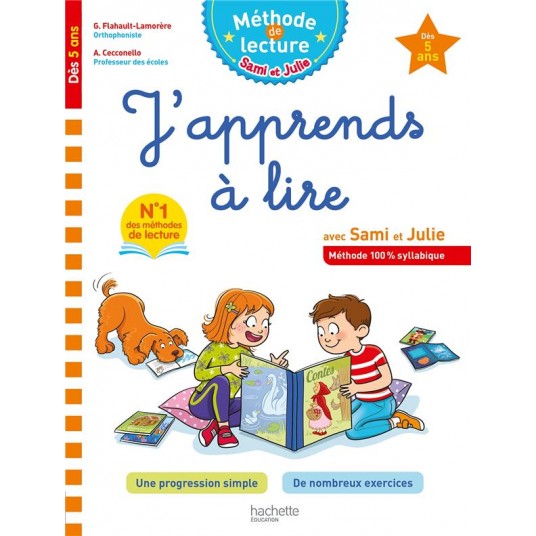 SAMI ET JULIE J'APPRENDS A LIRE DES 5 ANS