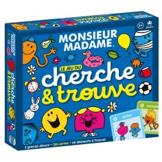 LES MONSIEUR MADAME - LE JEU DU CHERCHE ET TROUVE - COFFRET JEU CHERCHE ET TROUVE