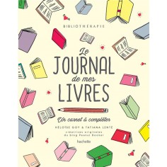 BIBLIOTHERAPIE - LE JOURNAL DE MES LIVRES - UN CARNET A COMPLETER