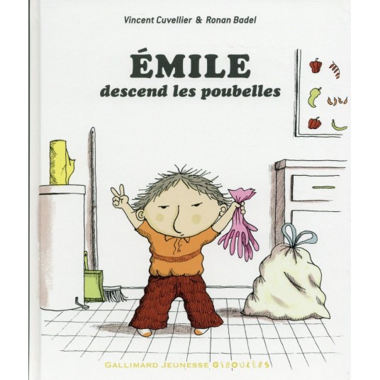 EMILE DESCEND LES POUBELLES