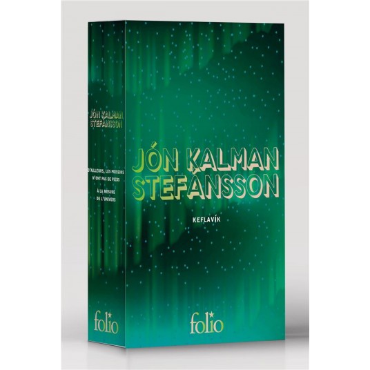 COFFRET JON KALMAN STEFANSSON - COFFRET DEUX VOLUMES KEFLAVIK