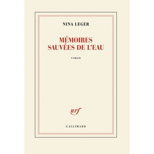 MEMOIRES SAUVEES DE L'EAU