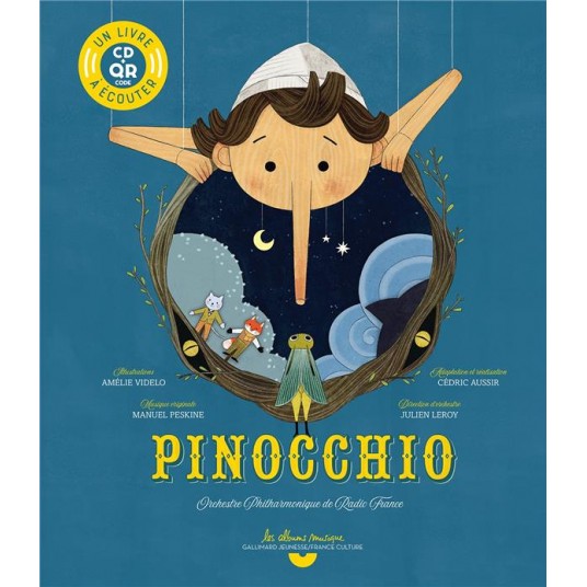 PINOCCHIO - LIVRE-CD AVEC QR CODE