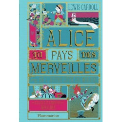 ALICE AU PAYS DES MERVEILLES SUIVI DE L'AUTRE COTE DU MIROIR - ILLUSTRE ET ANIME PAR MINALIMA