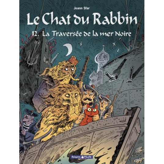 LE CHAT DU RABBIN - TOME 12 - LA TRAVERSEE DE LA MER NOIRE