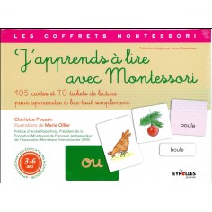 J'APPRENDS A LIRE AVEC MONTESSORI - 105 CARTES ET 70 TICKETS DE LECTURE POUR APPRENDRE A LIRE TOUT S
