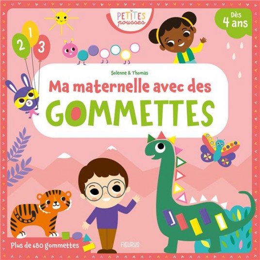 MA MATERNELLE AVEC DES GOMMETTES