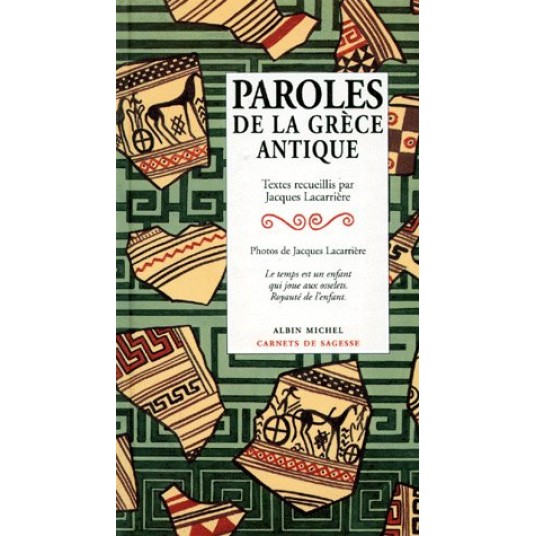 PAROLES DE LA GRECE ANTIQUE