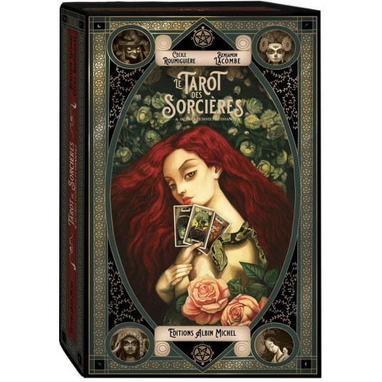 LE TAROT DES SORCIERES ET AUTRES FEMMES PUISSANTES - COFFRET LIVRE + CARTES
