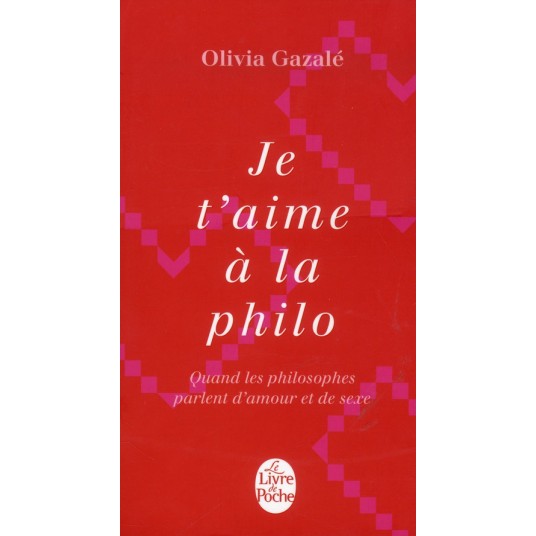 JE T'AIME A LA PHILO