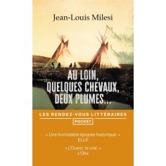 AU LOIN, QUELQUES CHEVAUX, DEUX PLUMES...