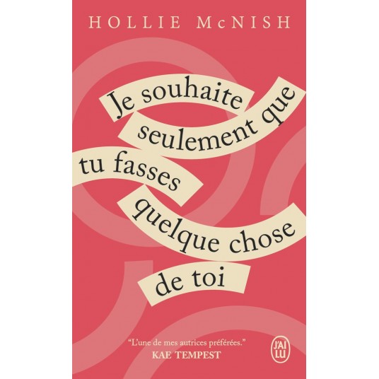 JE SOUHAITE SEULEMENT QUE TU FASSES QUELQUE CHOSE DE TOI