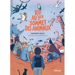 KID AU 1ER SOMMET DES ANIMAUX - ILLUSTRATIONS, NOIR ET BLANC