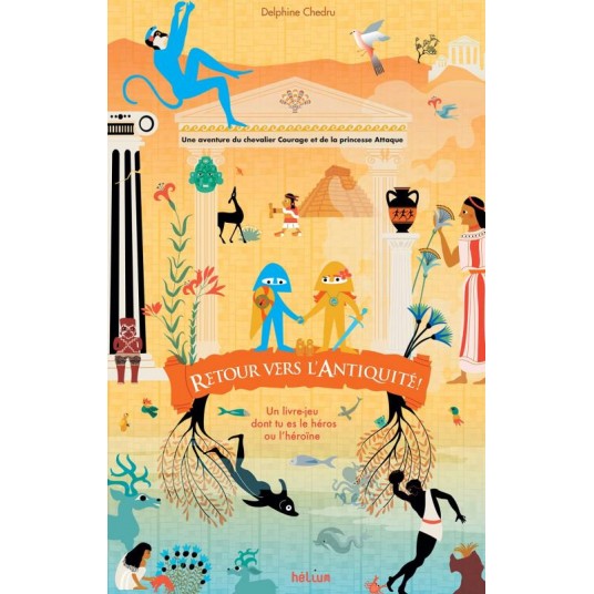 RETOUR VERS L'ANTIQUITE CHEVALIER COURAGE ET PRINCESSE ATTAQUE