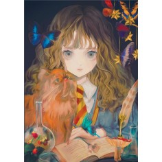 HARRY POTTER - PAPETERIE - HARRY POTTER : CARNET HERMIONE GRANGER