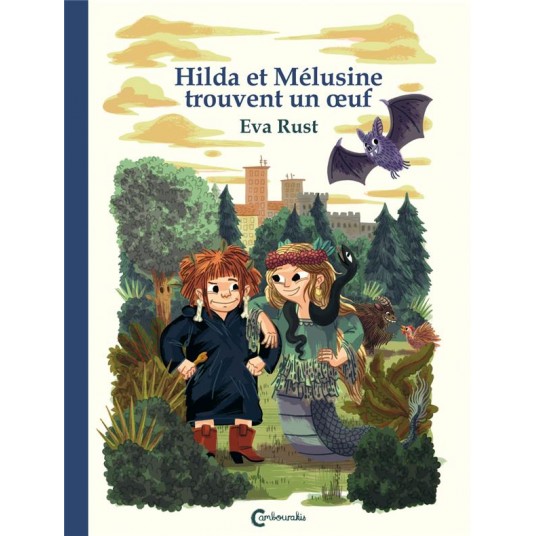 HILDA ET MELUSINE TROUVENT UN OEUF
