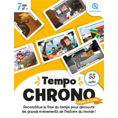 TEMPO CHRONO HISTOIRE DU MONDE (2NDE ED) - JEU DE CHRONOLOGIE 7 ANS ET +
