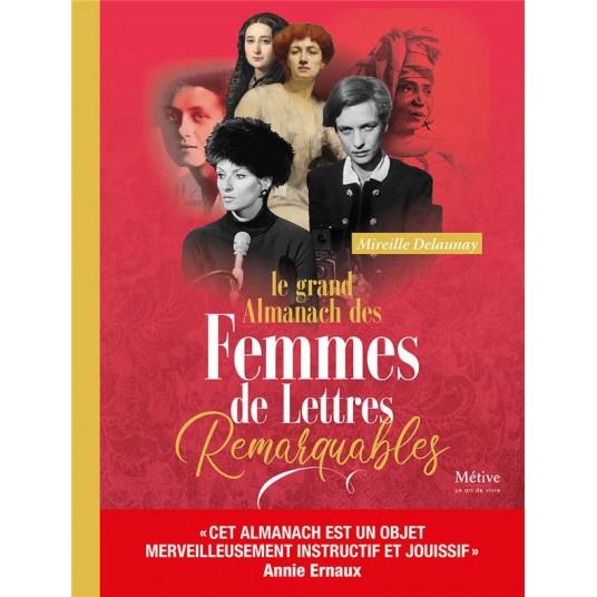 LE GRAND ALMANACH DES FEMMES DE LETTRES REMARQUABLES