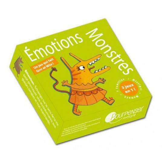 EMOTIONS MONSTRES - A LA DECOUVERTE DE NOS EMOTIONS