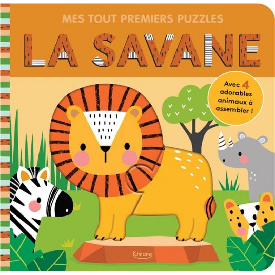 MES TOUT PREMIERS PUZZLES - LA SAVANE