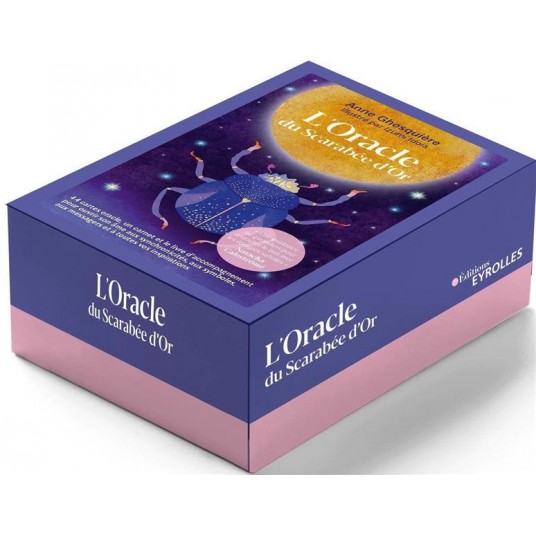 L'ORACLE DU SCARABEE D'OR - 44 CARTES ORACLE, UN CARNET ET LE LIVRE D'ACCOMPAGNEMENT POUR OUVRIR SON