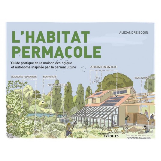 L'HABITAT PERMACOLE - GUIDE PRATIQUE DE LA MAISON ECOLOGIQUE ET AUTONOME INSPIREE PAR LA PERMACULTUR
