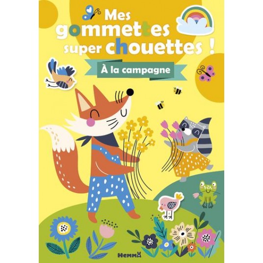 MES GOMMETTES SUPER CHOUETTES - A LA CAMPGNE
