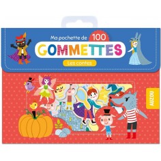 MA POCHETTE DE 100 GOMMETTES - LES CONTES