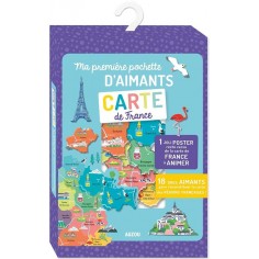MA POCHETTE D'AIMANTS - CARTE DE FRANCE
