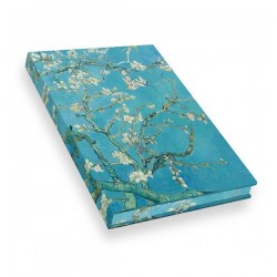 CARNET HAZAN PLEINE TOILE - VAN GOGH AMANDIER EN FLEURS