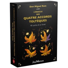 L'ORACLE DES QUATRE ACCORDS TOLTEQUES - 48 CARTES ET UN LIVRET