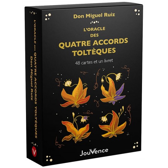 L'ORACLE DES QUATRE ACCORDS TOLTEQUES - 48 CARTES ET UN LIVRET