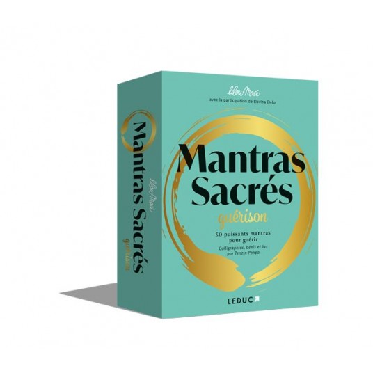 MANTRAS SACRES - GUERISON - 50 PUISSANTS MANTRAS POUR GUERIR CALLIGRAPHIES, BENIS ET LUS PAR TENZIN