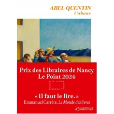 CABANE - PRIX DES LIBRAIRES DE NANCY LE POINT 2024