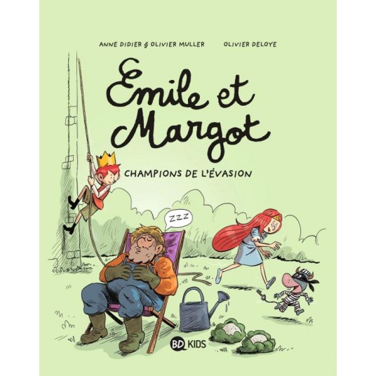 EMILE ET MARGOT, TOME 12 - CHAMPIONS DE L'EVASION
