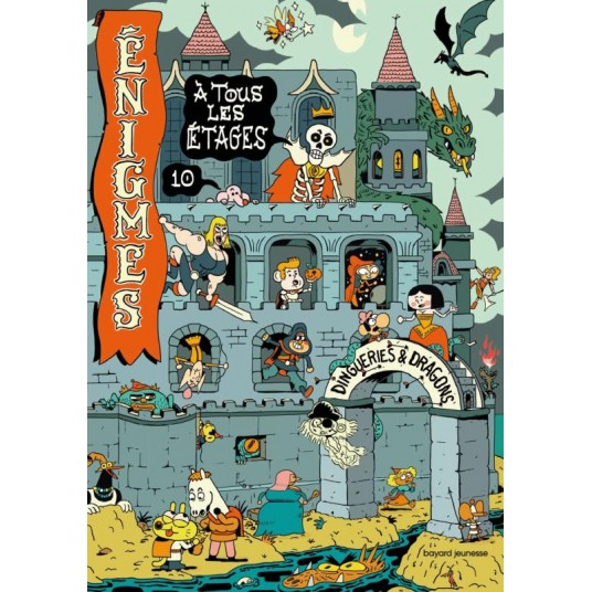 ENIGMES A TOUS LES ETAGES, TOME 10 - DINGUERIES ET DRAGONS