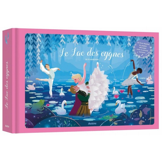 PAPIERS DECOUPES SONORES - LE LAC DES CYGNES
