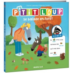 JE LIS AVEC TOI - P'TIT LOUP SE BALADE EN FORET