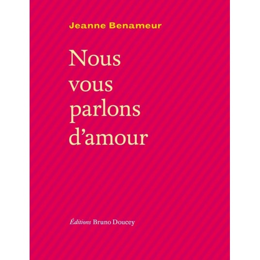 NOUS VOUS PARLONS D'AMOUR
