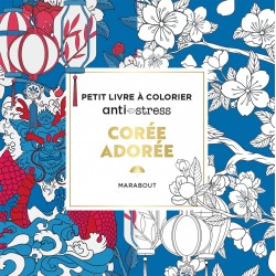 COREE ADOREE - PETIT LIVRE A COLORIER ANTI-STRESS