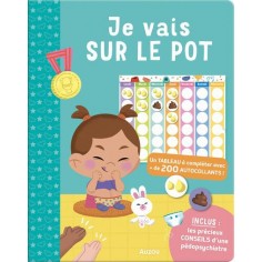 JE VAIS SUR LE POT - MON CAHIER DE GOMMETTES