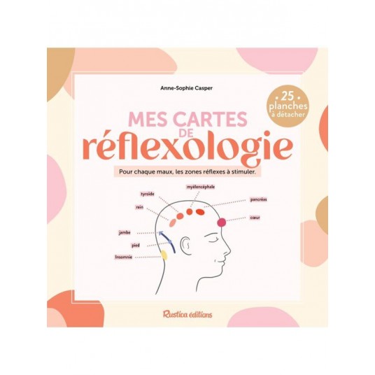 MES CARTES DE REFLEXOLOGIE - POUR CHAQUE MAUX, LES ZONES REFLEXES A STIMULER