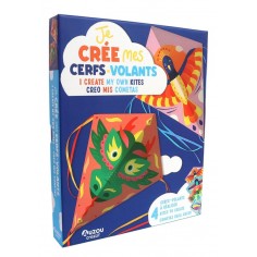 JE CREE MES CERFS-VOLANTS