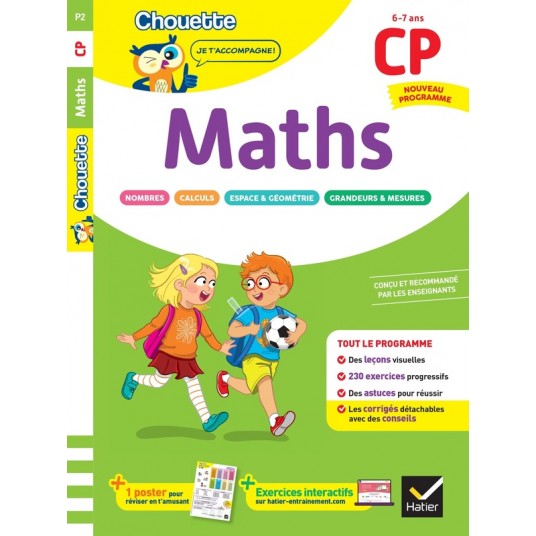 MATHS CP - CAHIER DE SOUTIEN NOUVEAU PROGRAMME - LECONS ET EXERCICES CORRIGES